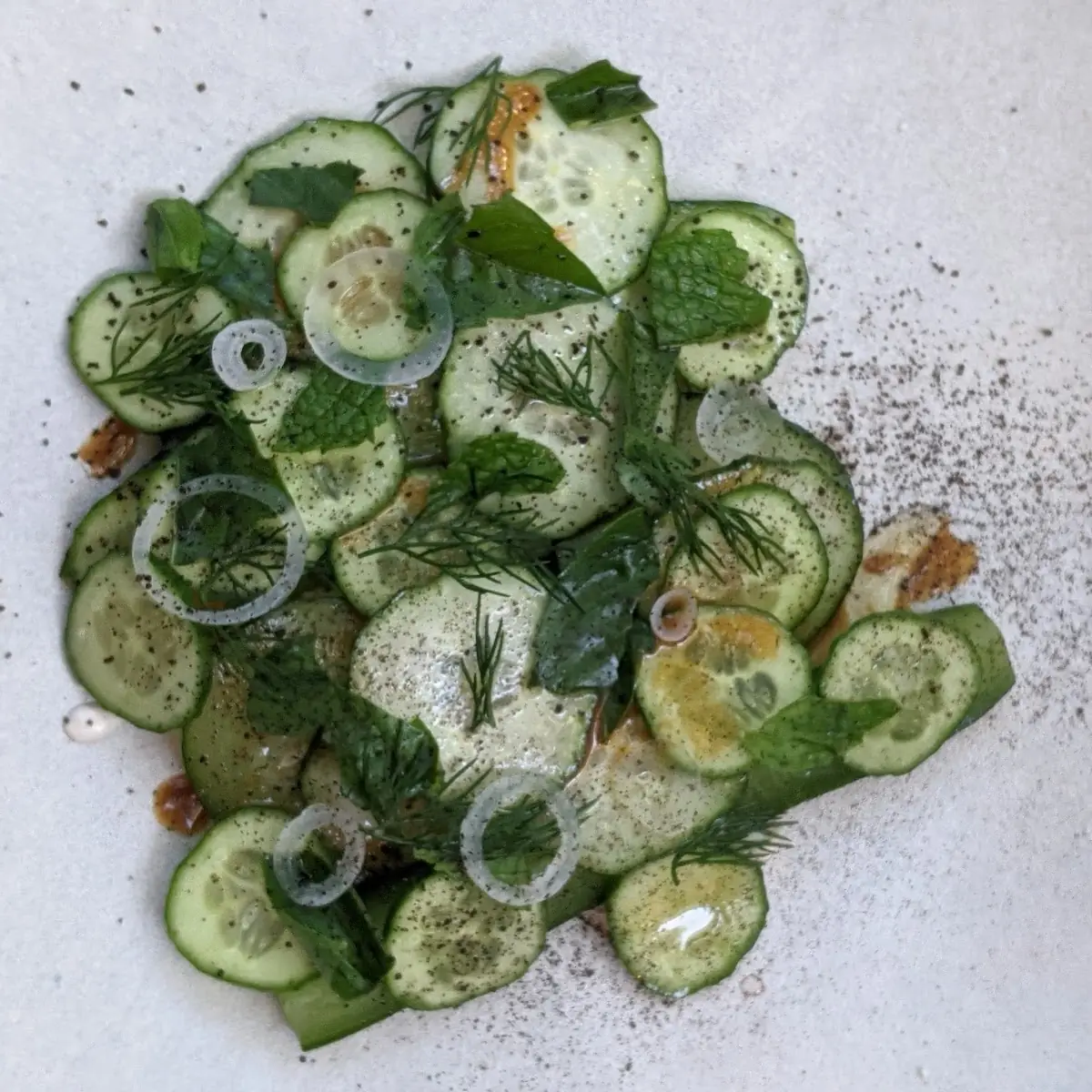Marinated Cucumbers