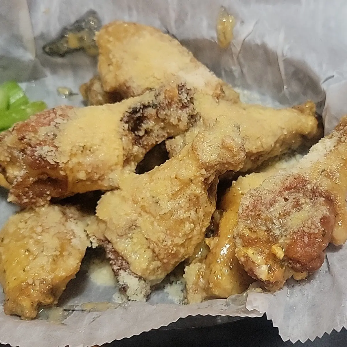 Garlic Parm Wings