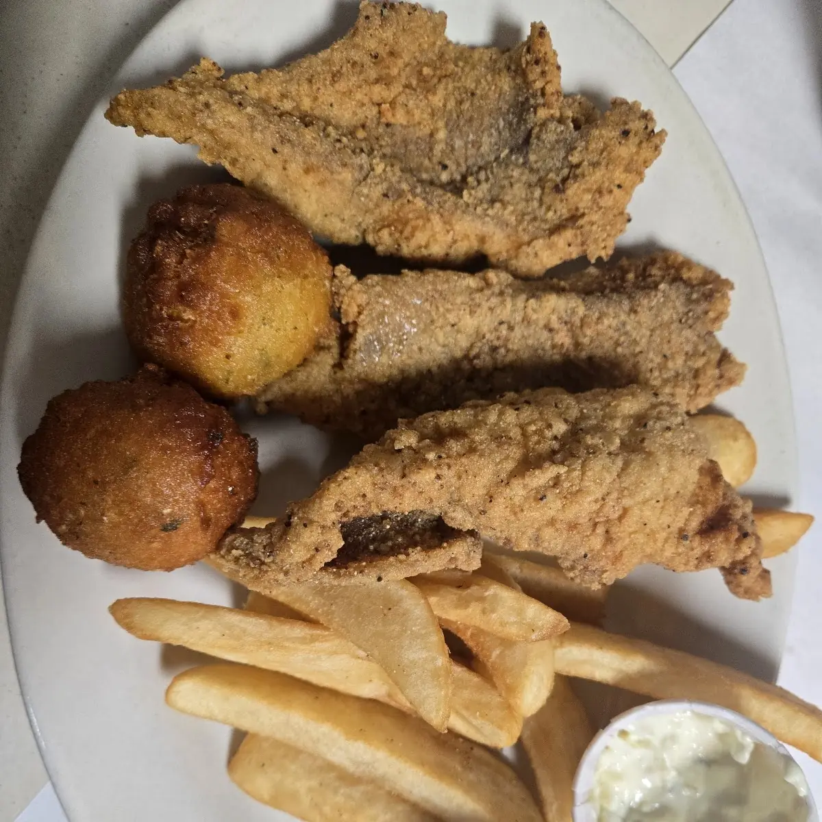 3 Piece Catfish Dinner