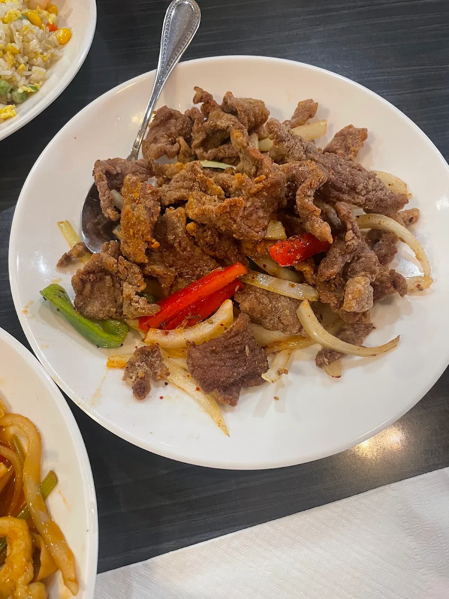 Crispy Beef, Homemade Ramen