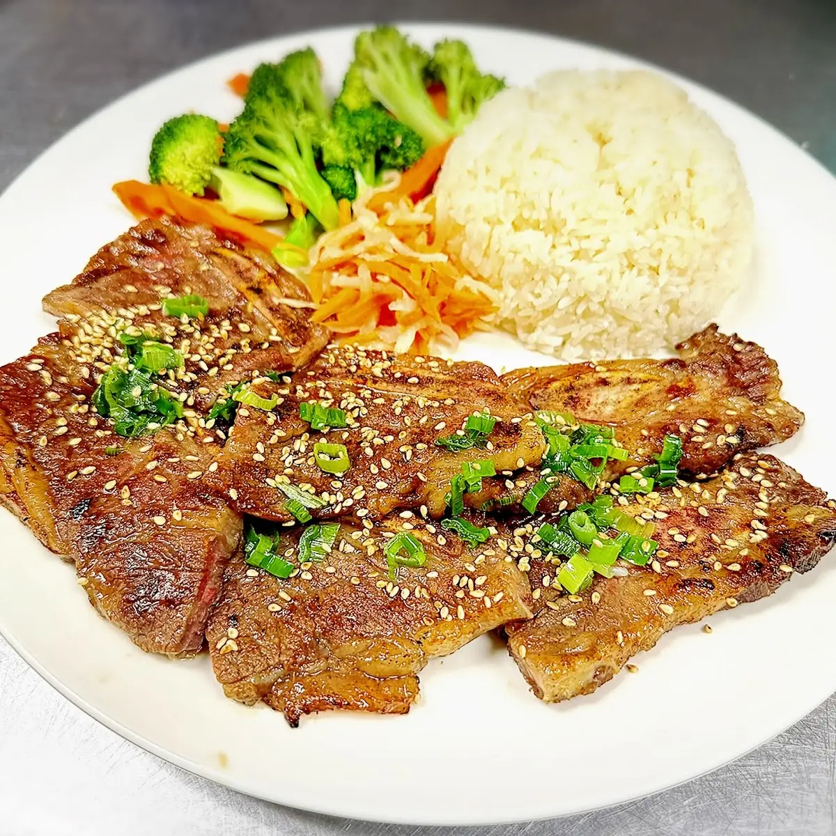 Kalbi Beef Plate