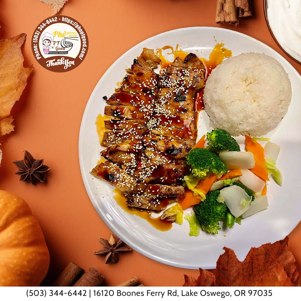 Teriyaki Chicken Plate