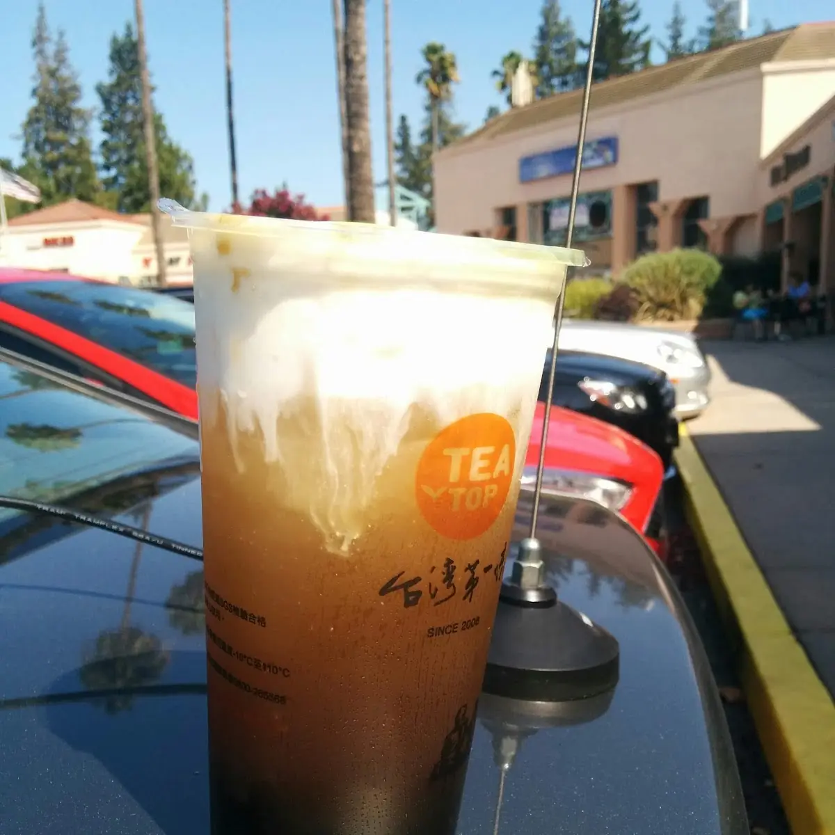 Milk Foam Alpine Green Tea