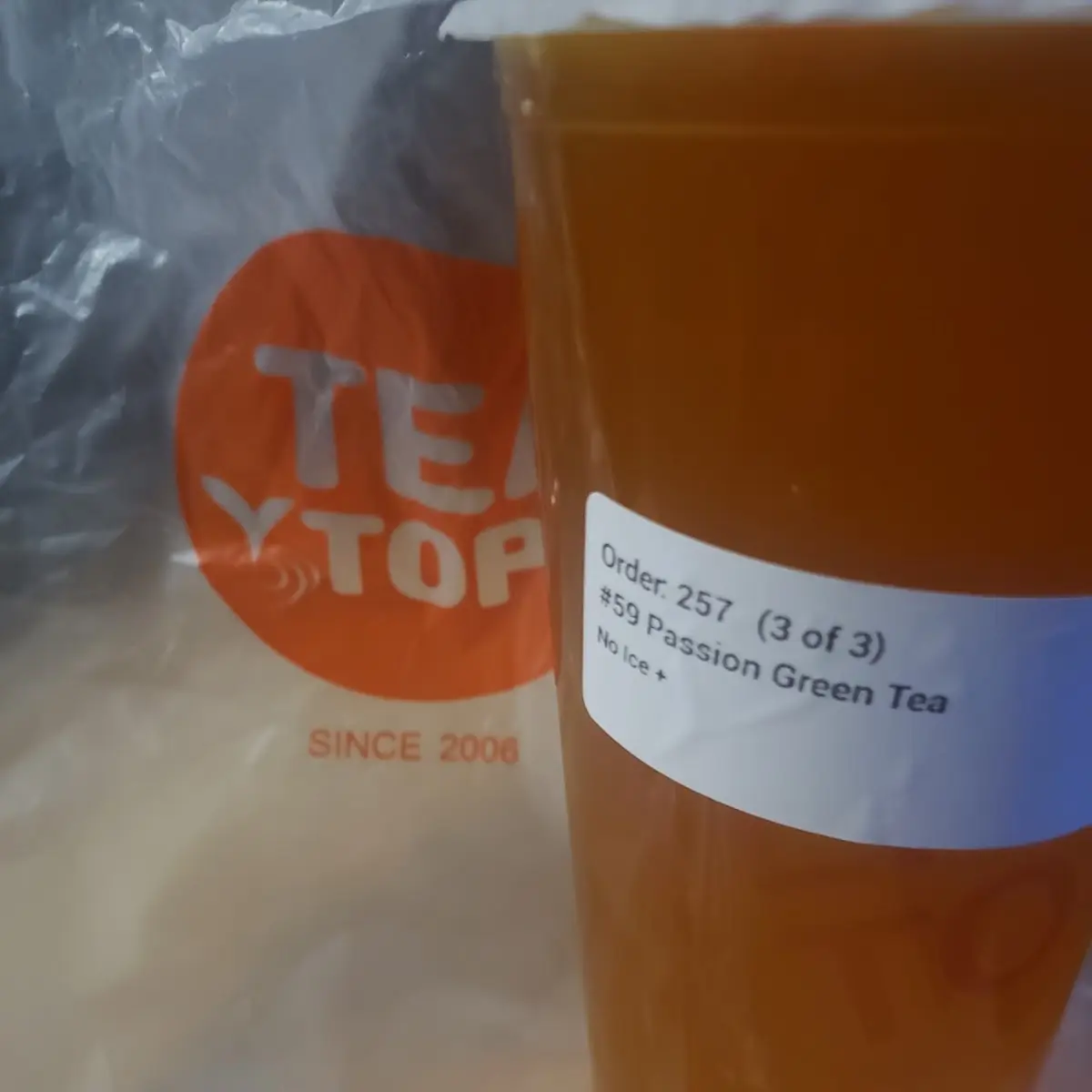 Passion Fruit Green Tea