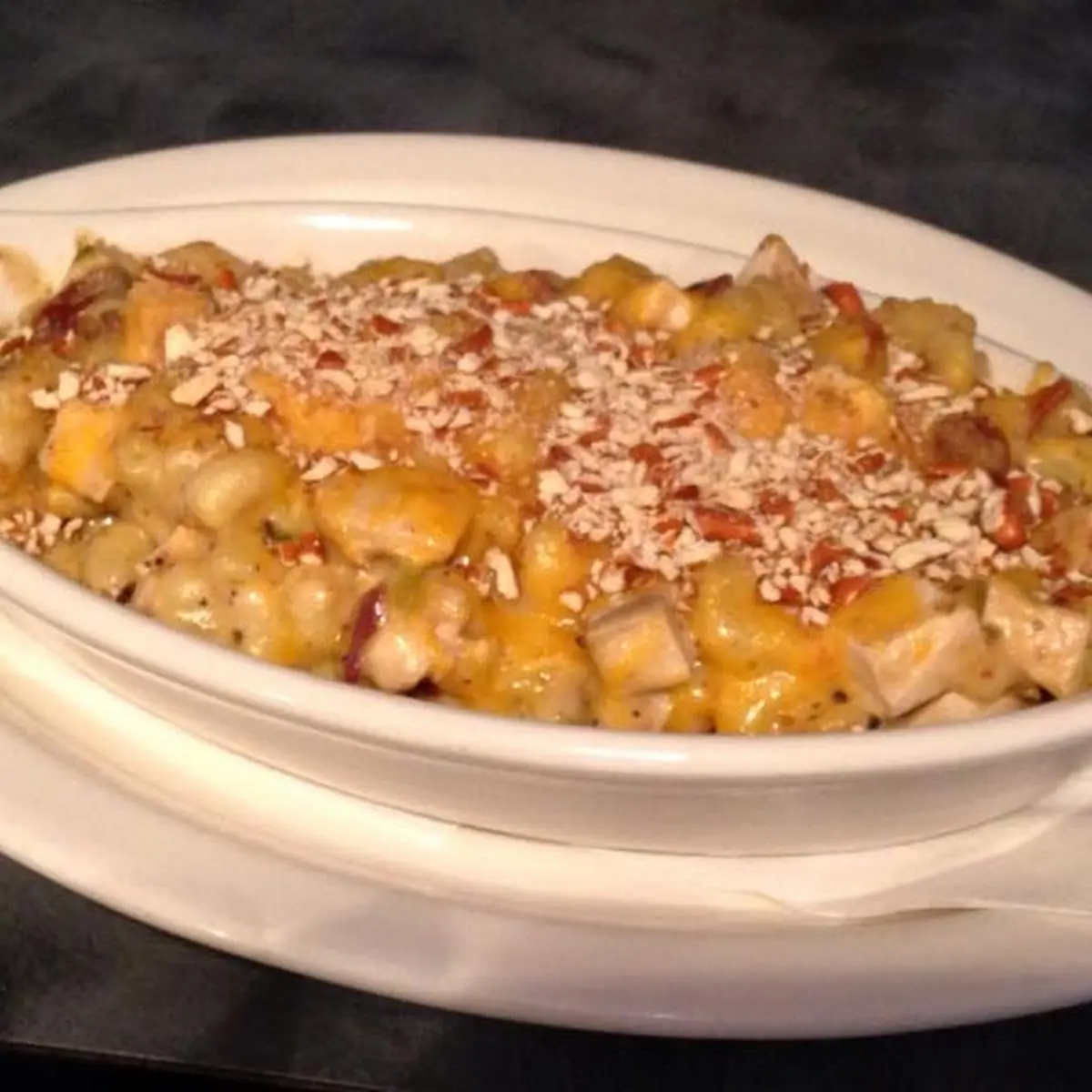 Baked Chicken & Bacon Macaroni & Cheese