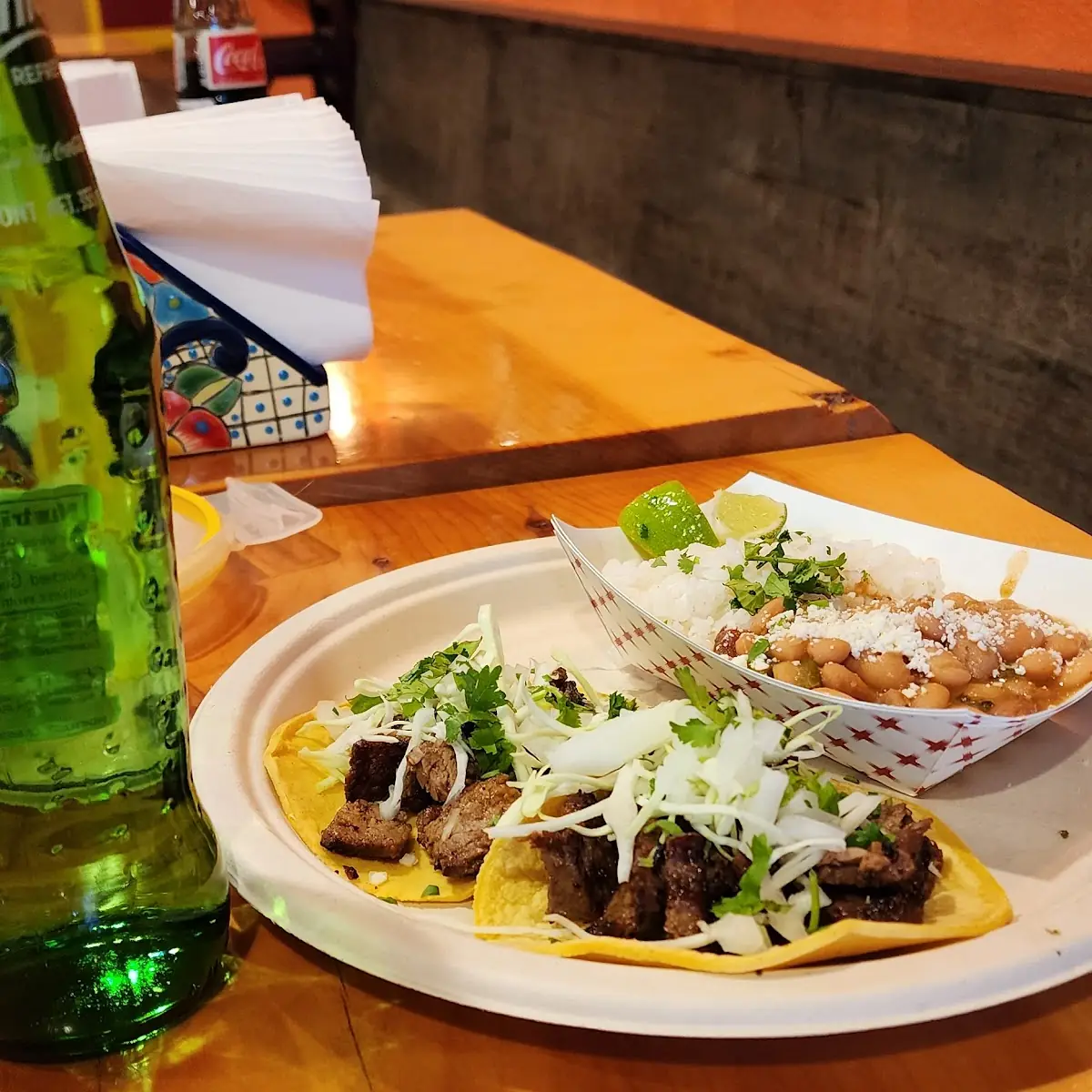 Tacos Rice & Beans