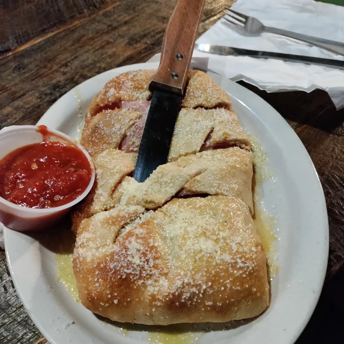 Steak Calzone