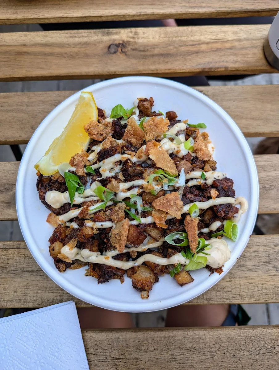 Sisig with Rice, Marupork Kitchen