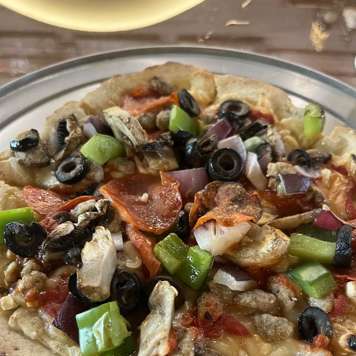 Supreme Pizza with Dairy Free Cheese