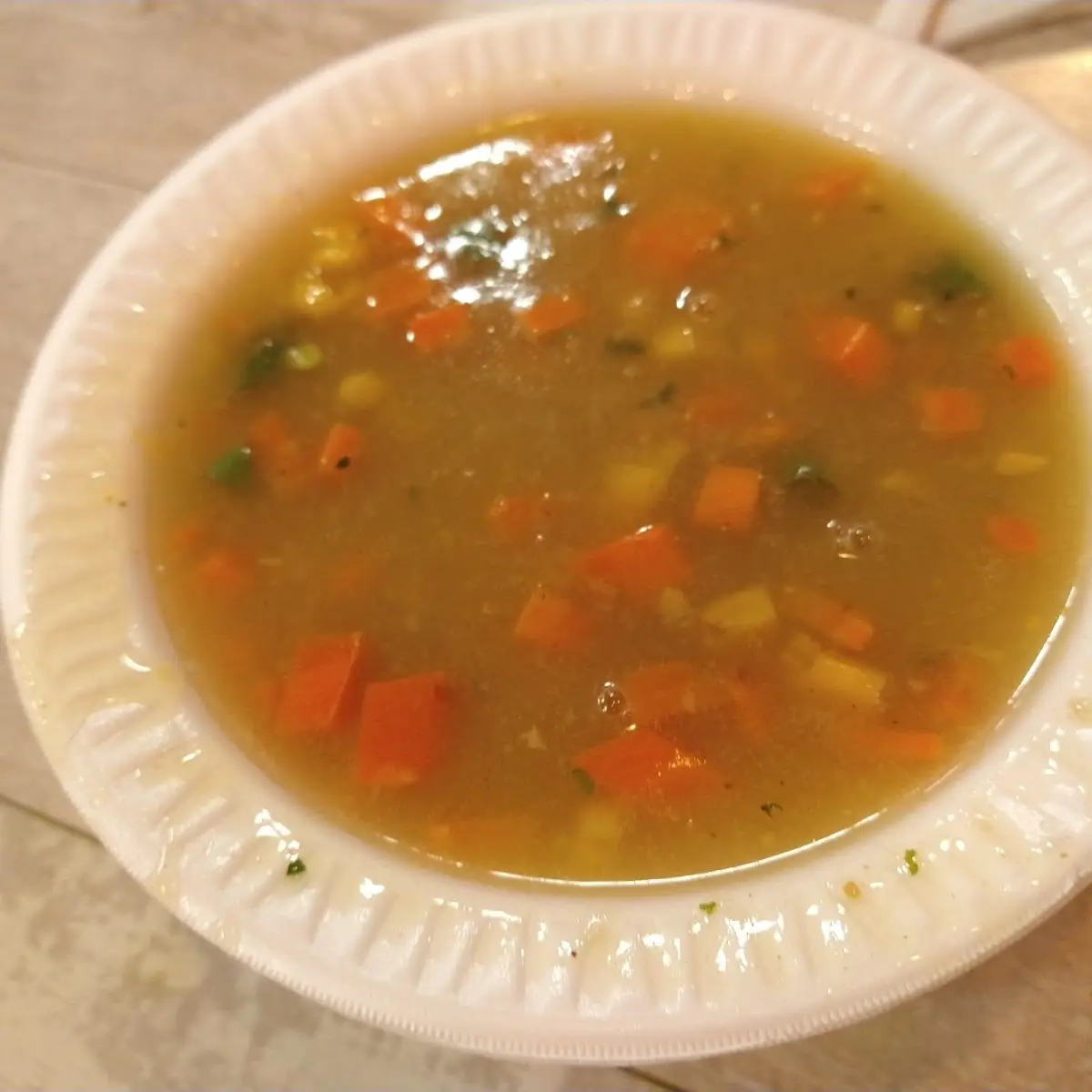 Sweet Corn Soup J