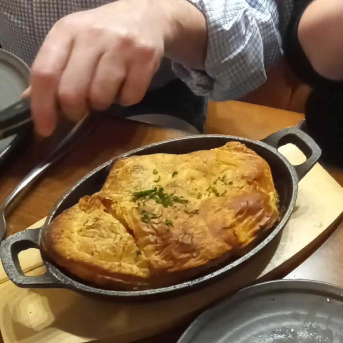 Vegetable Masala Pot Pie
