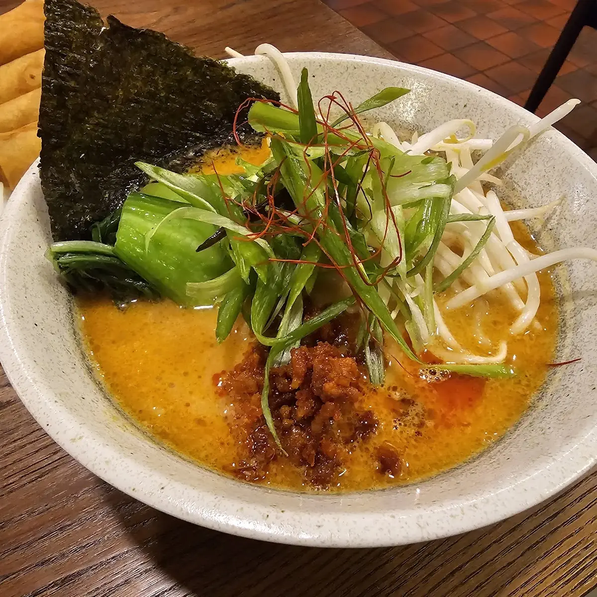 Spicy Tan Tan Ramen