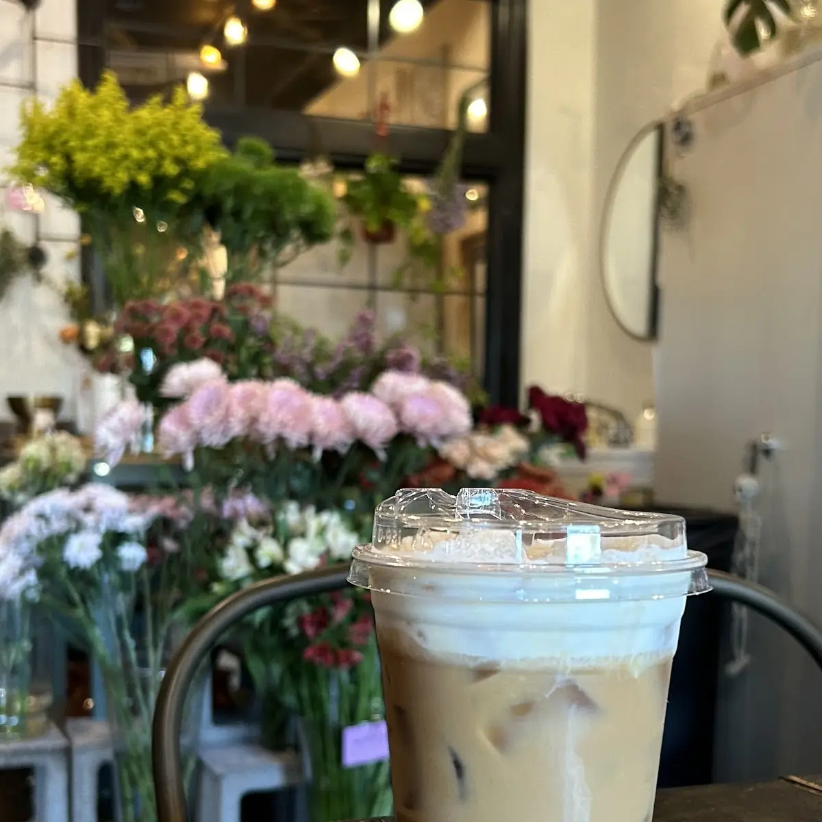 Maple Latte with Cold Foam