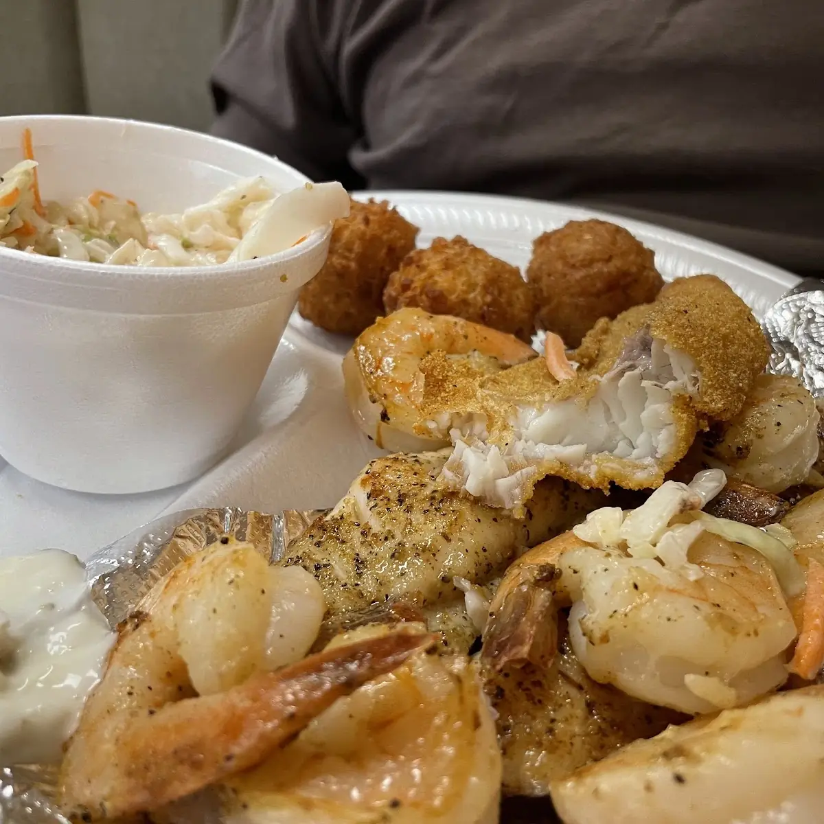 Grilled Shrimp and Fish
