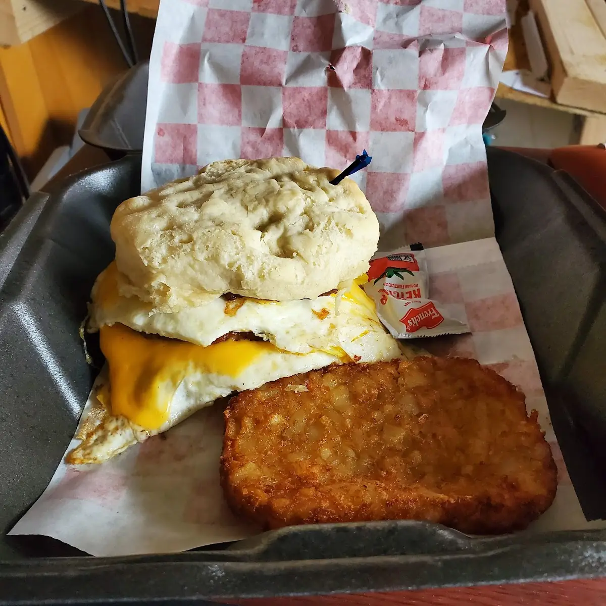 Breakfast Sausage Biscuit