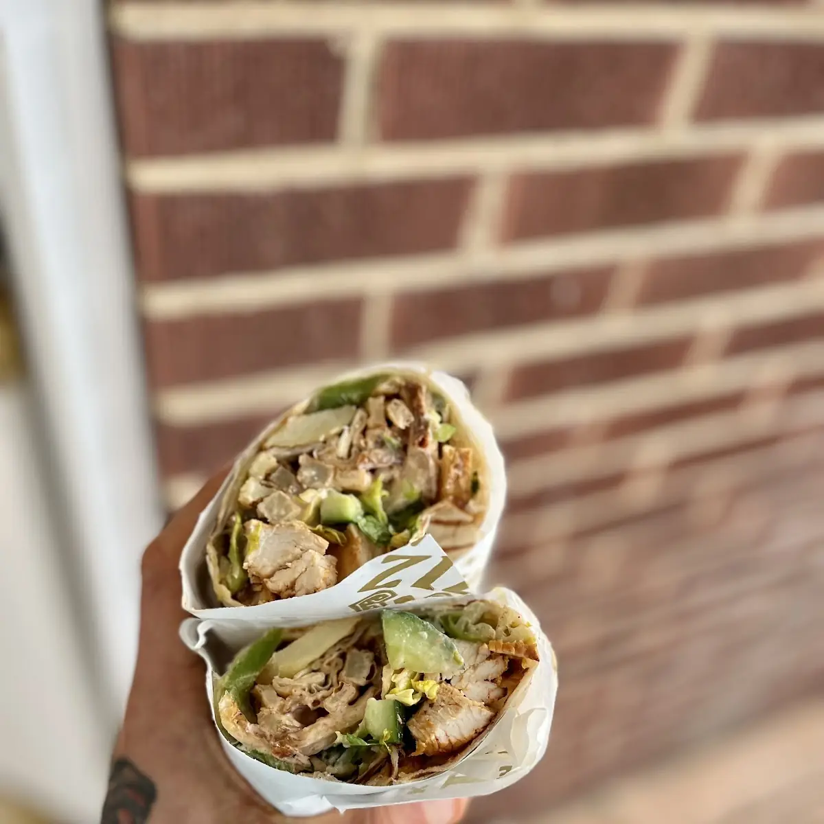 Falafel Wrap Sweet Potato