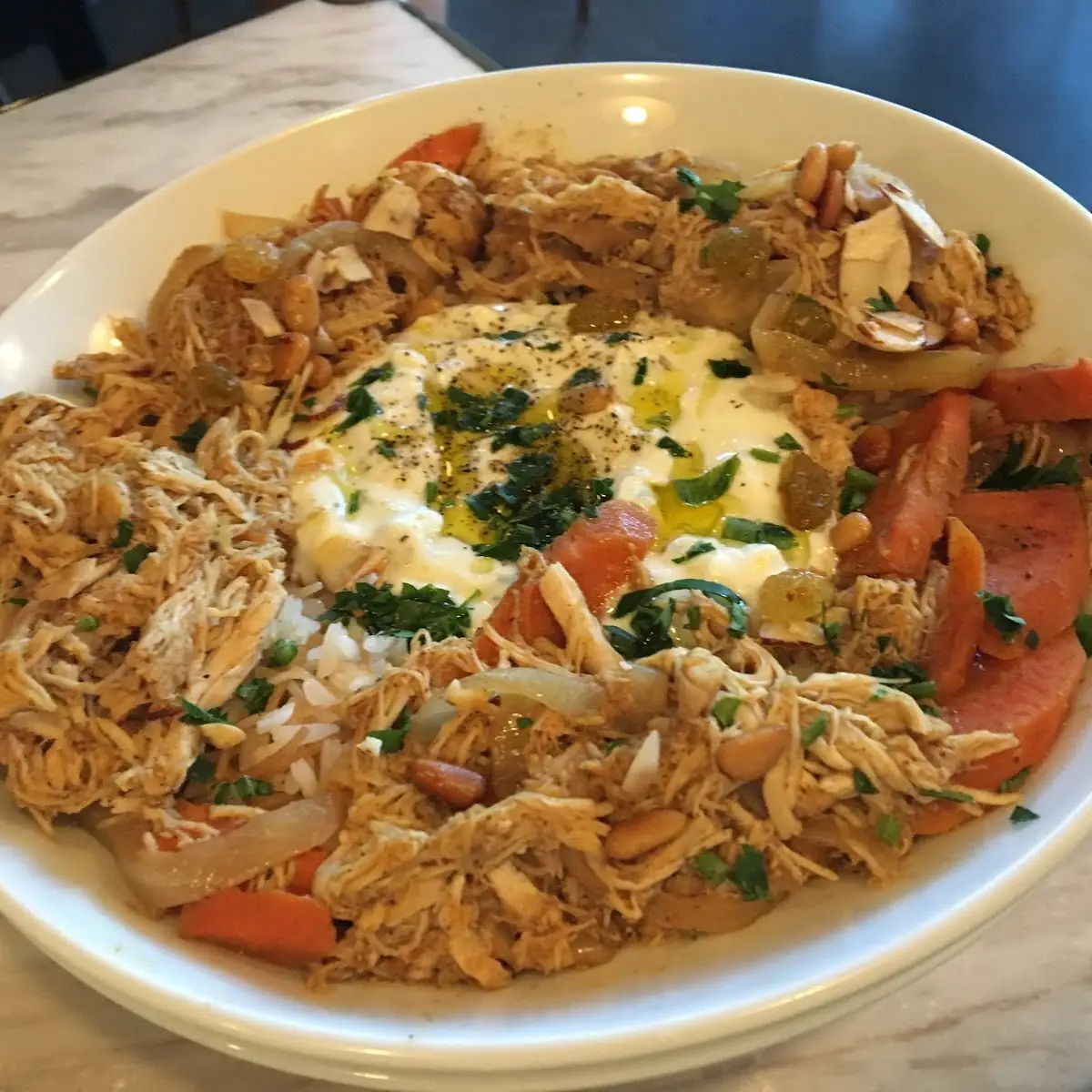 Chicken Sandwich Salad