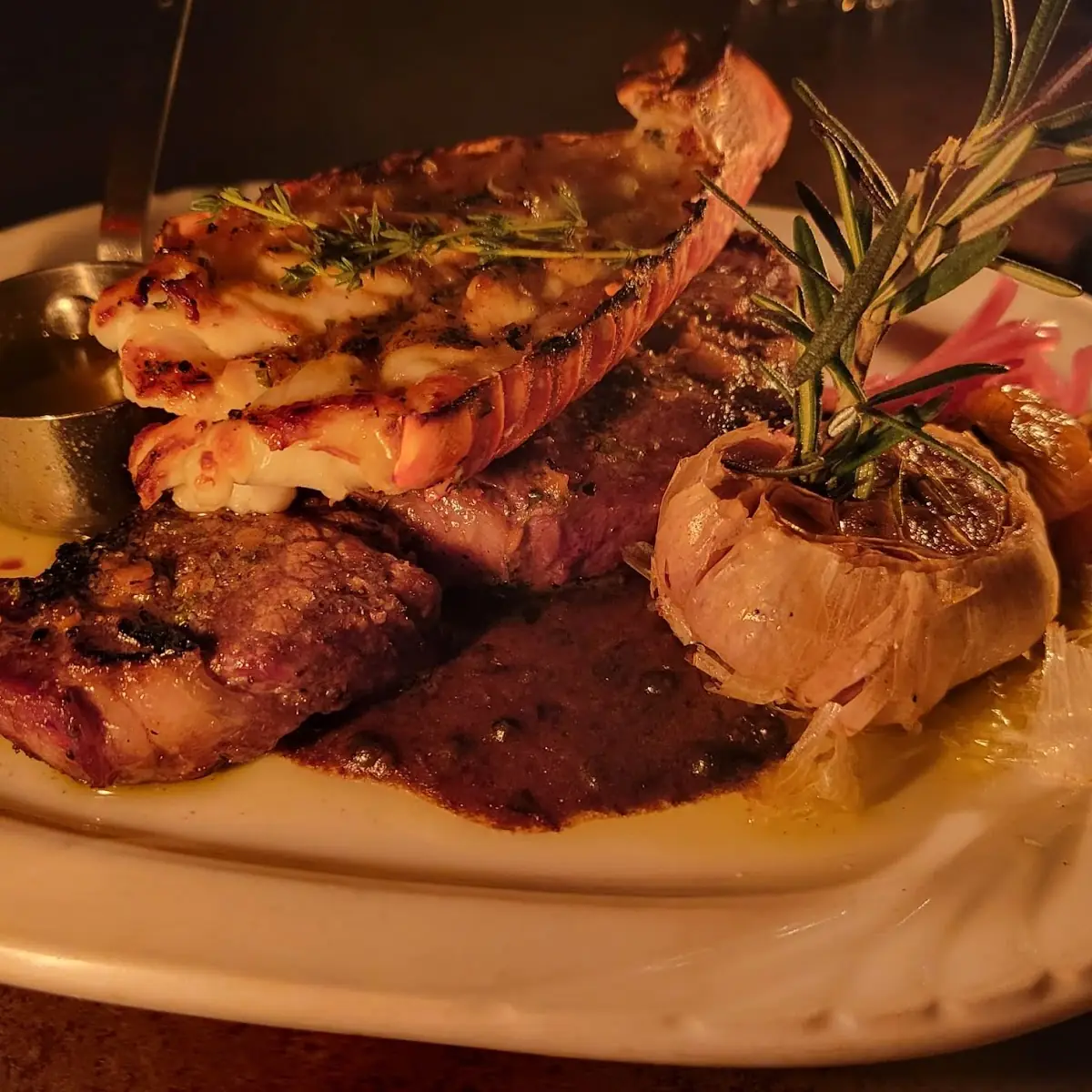 Lobster Tail & Steak