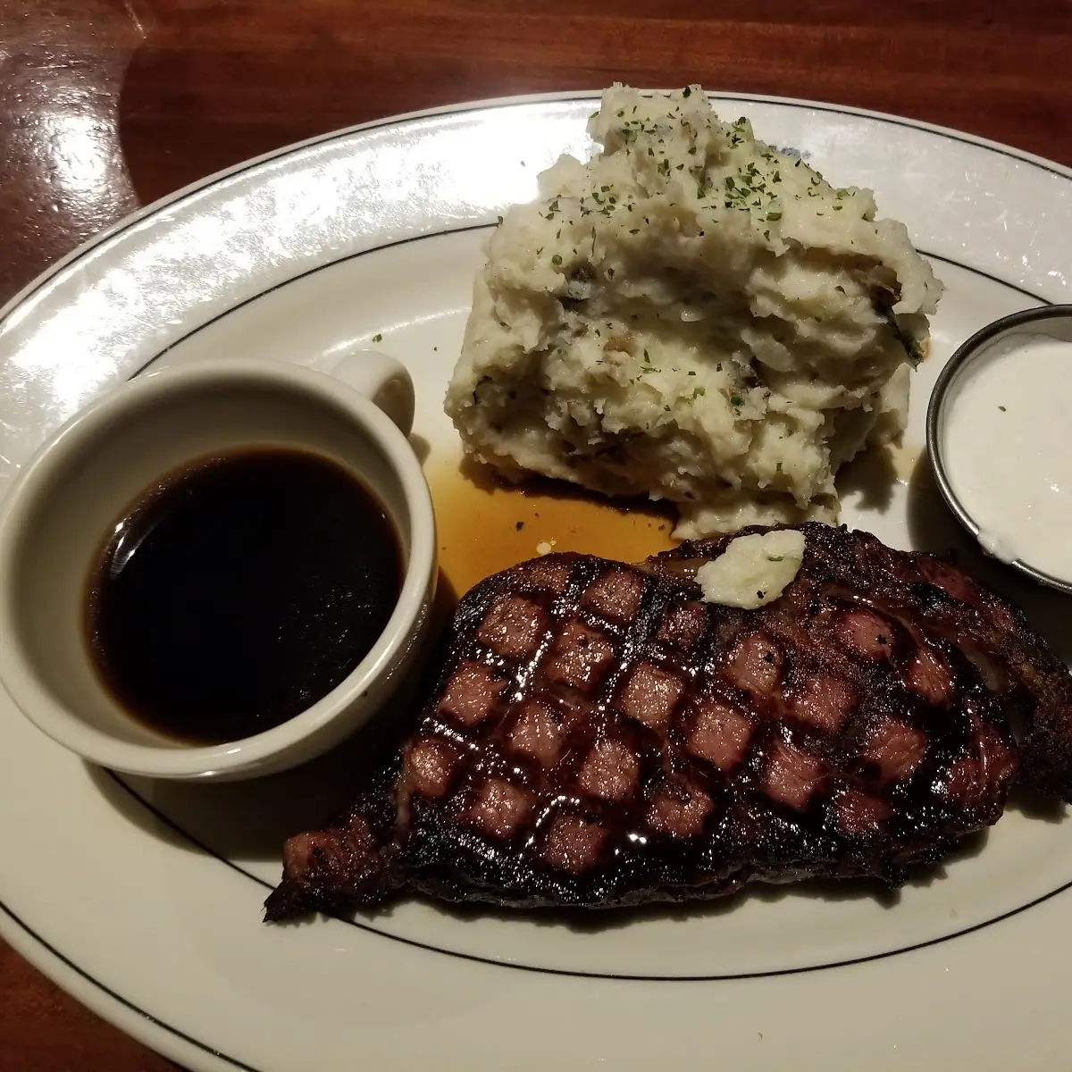 Filet Mignon and Smashed Potatoes