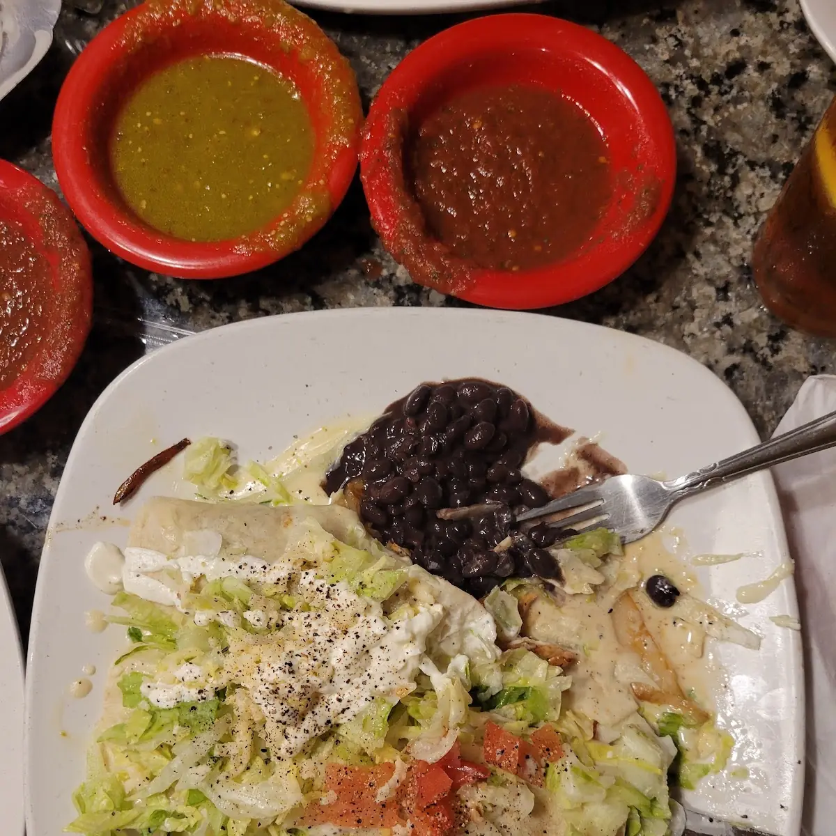 Steak Burrito with Black Beans