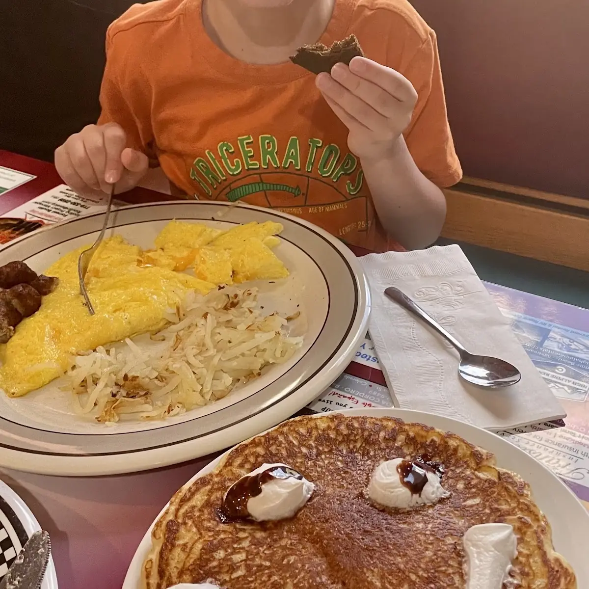 Scrambled Eggs Hash Browns