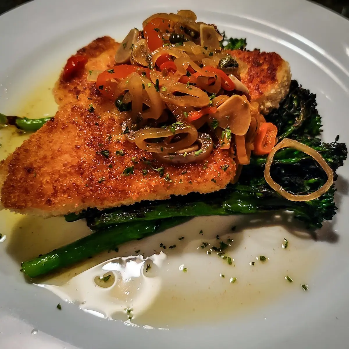 Pan Seared Atlantic Salmon