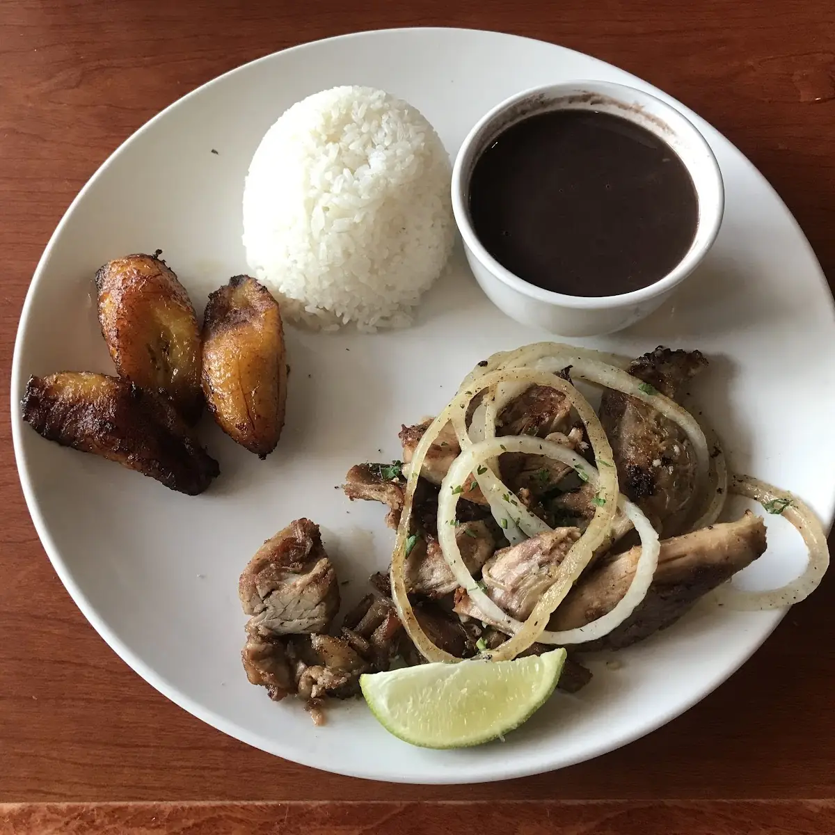 Vaca Frita and Mango Mojito