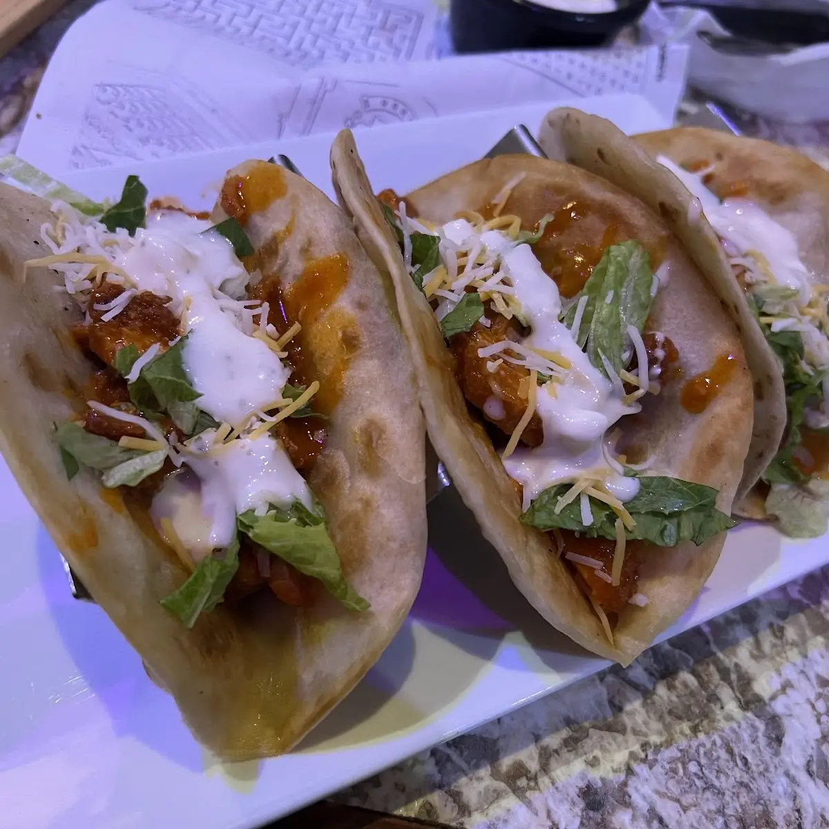 Buffalo Chicken Tacos