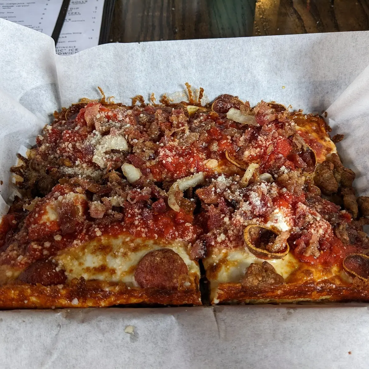 Hot Honey Meat Lovers Small Pizza