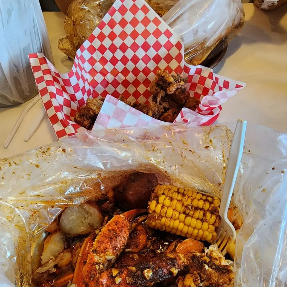 Seafood Boiled Shrimp Combo