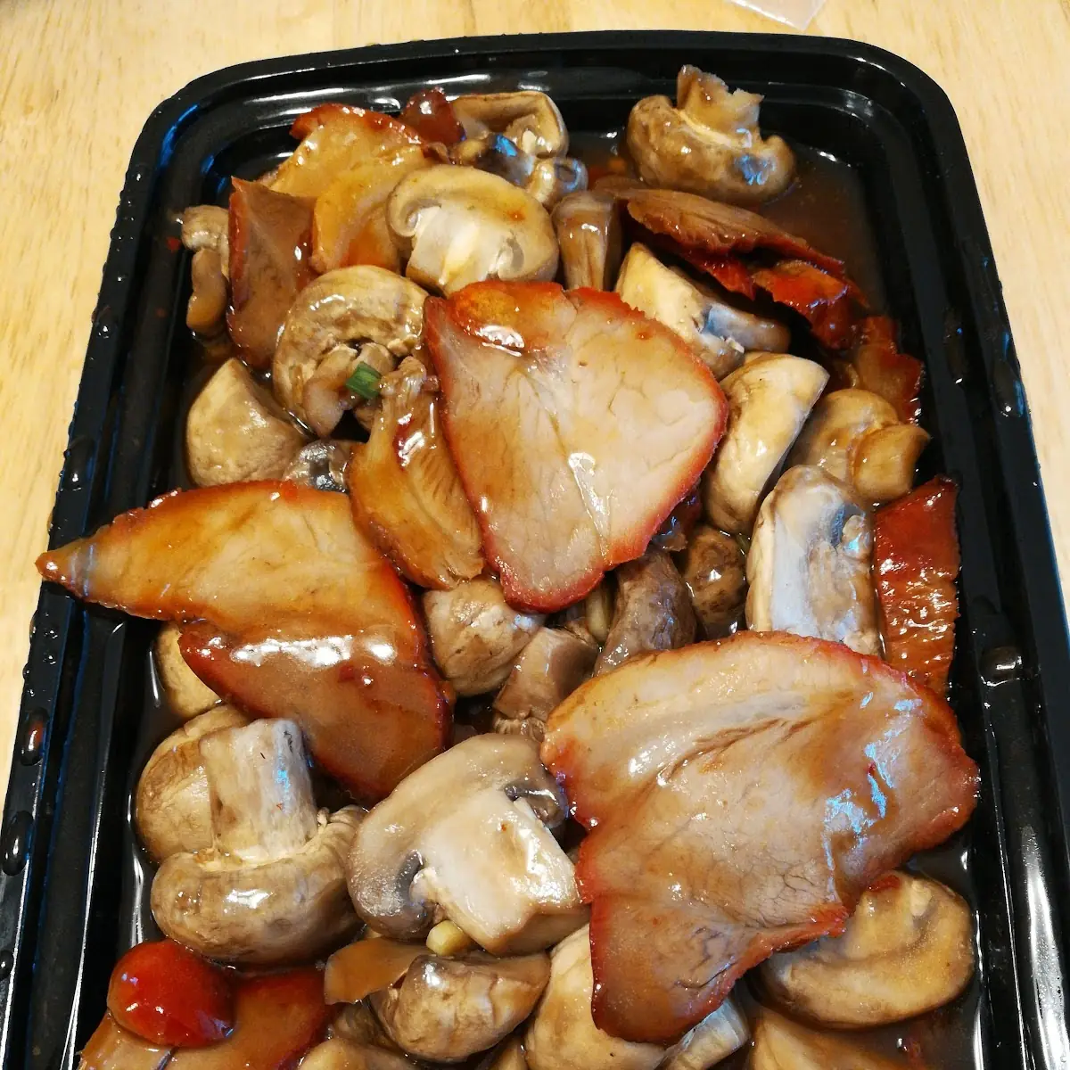 Roasted Pork with Mushroom