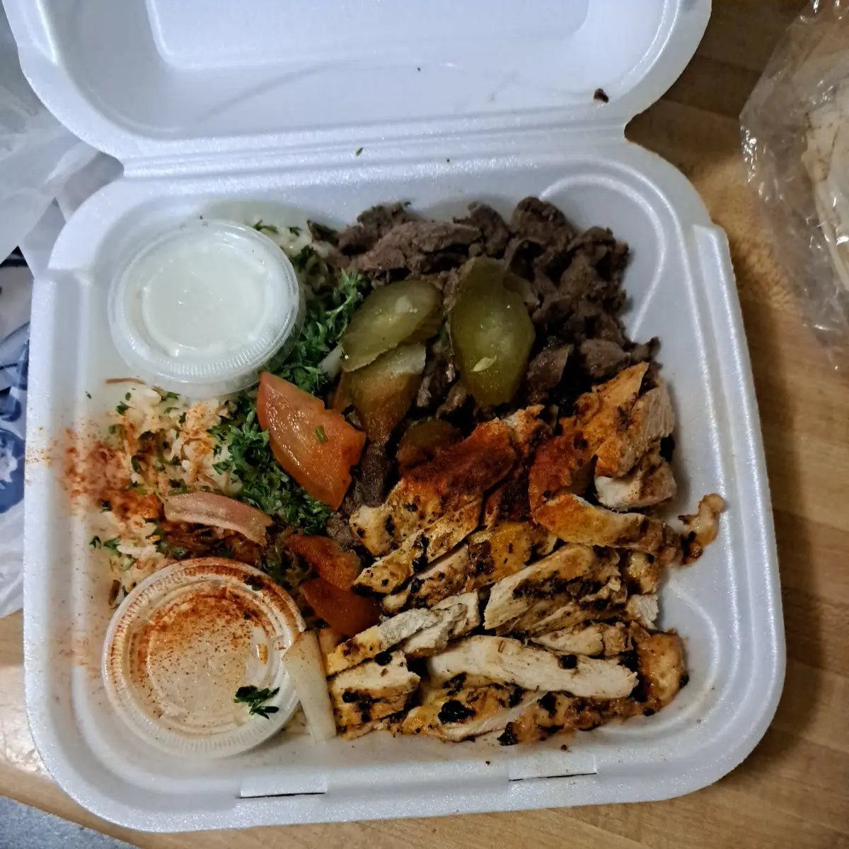 Shawarma Combination Fried Rice