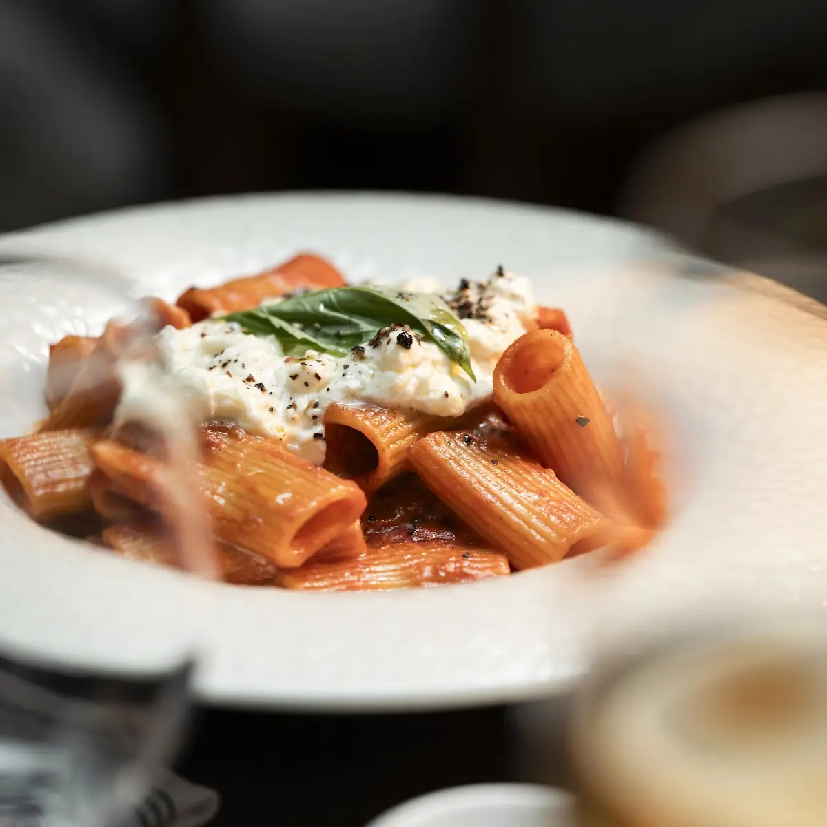 Spicy Rigatoni Vodka