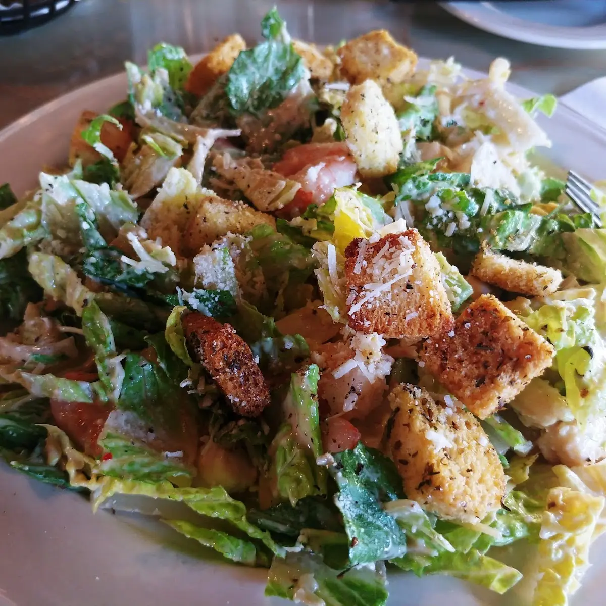 Seafood Caesar Salad