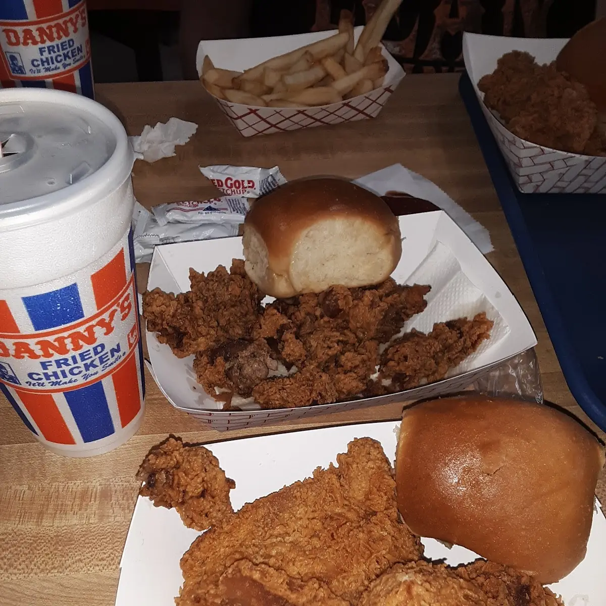 Fried Chicken and Liver Dinner