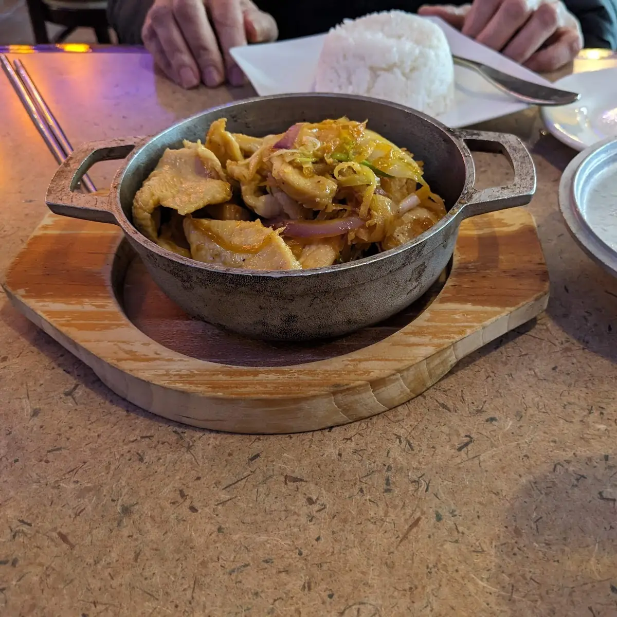 Ginger Chicken Claypot