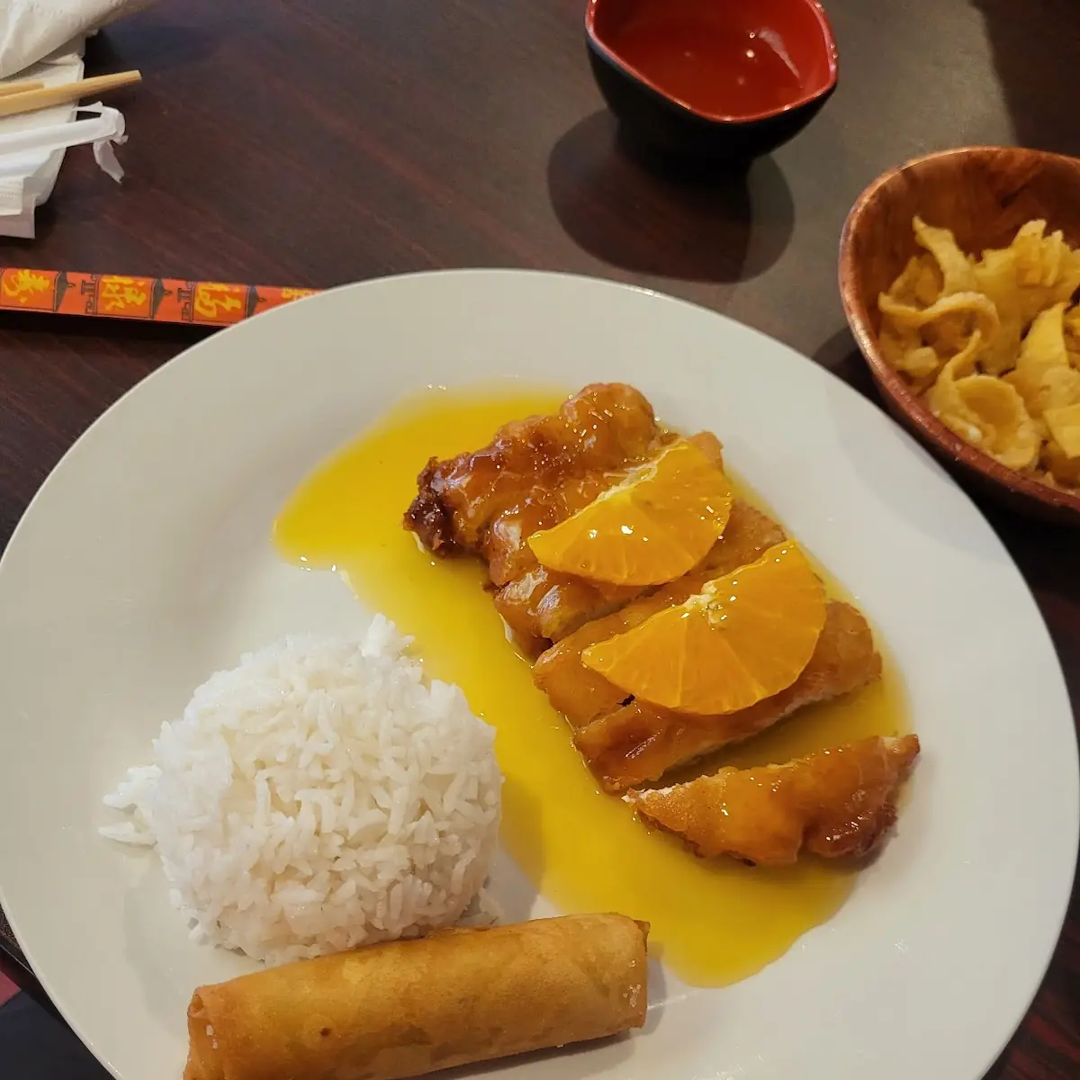 Orange Chicken Lunch