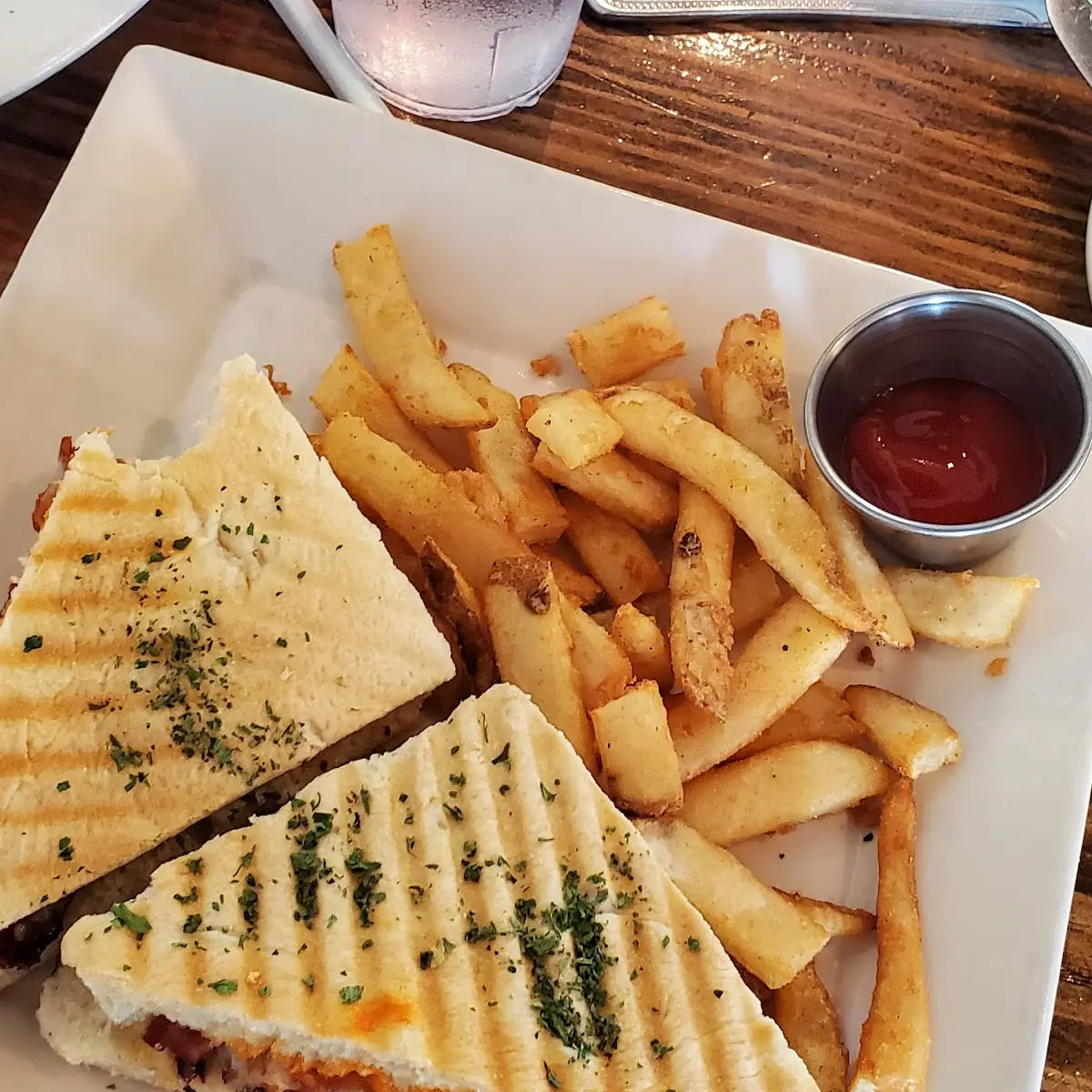 Chicken Bacon & Mushroom Panini