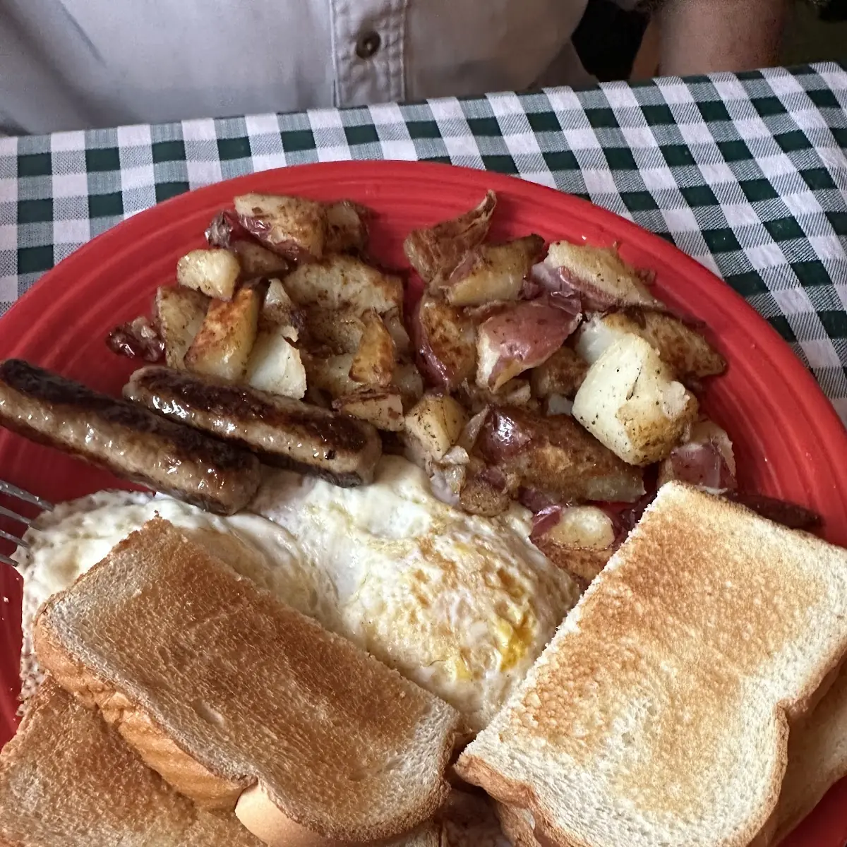 Eggs Sausage & Home Fries