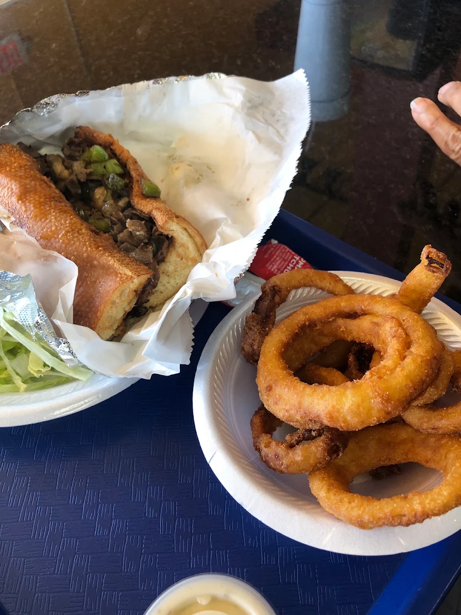 Philly Cheese Steak Sandwich