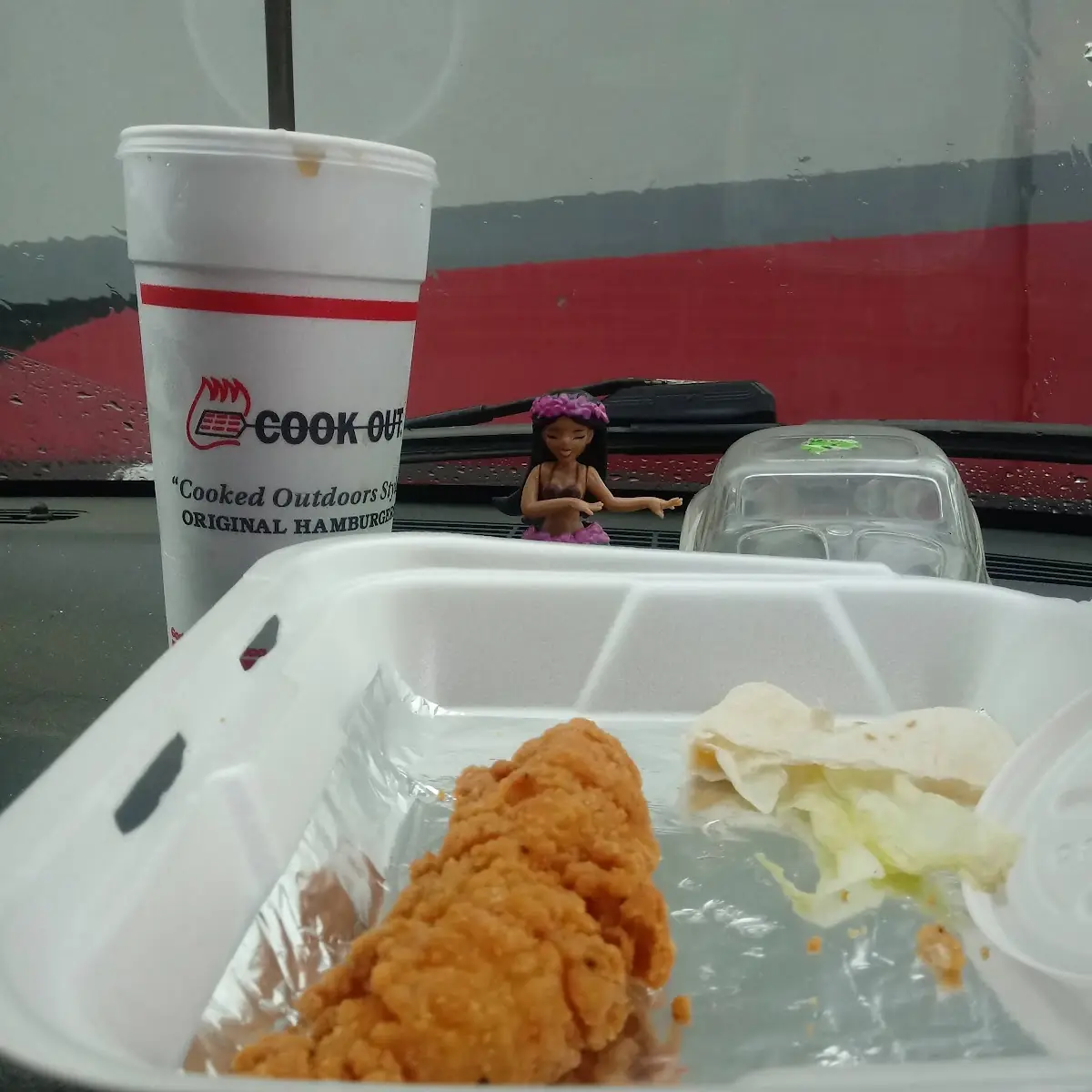 Control Chicken Strips Chicken Wrap