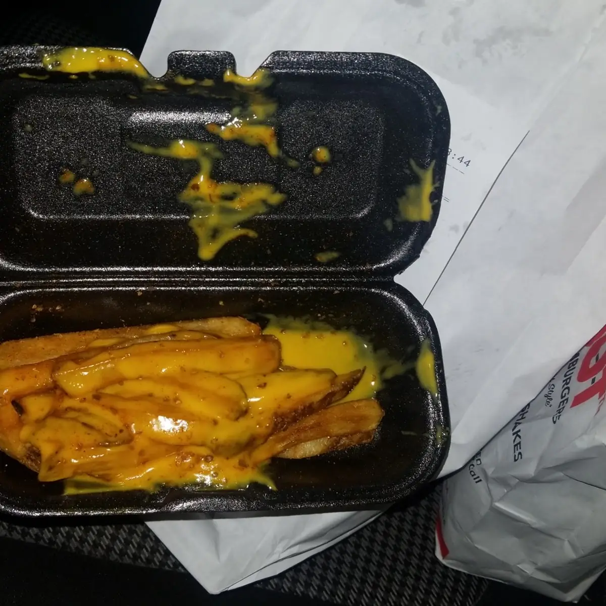 'Large' Cajun Cheese Fries