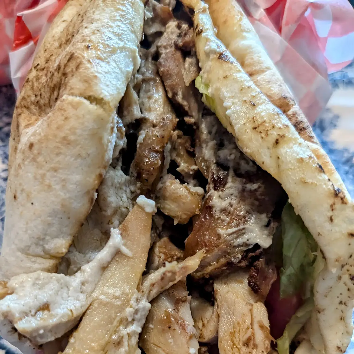 Beef shawarma bowl