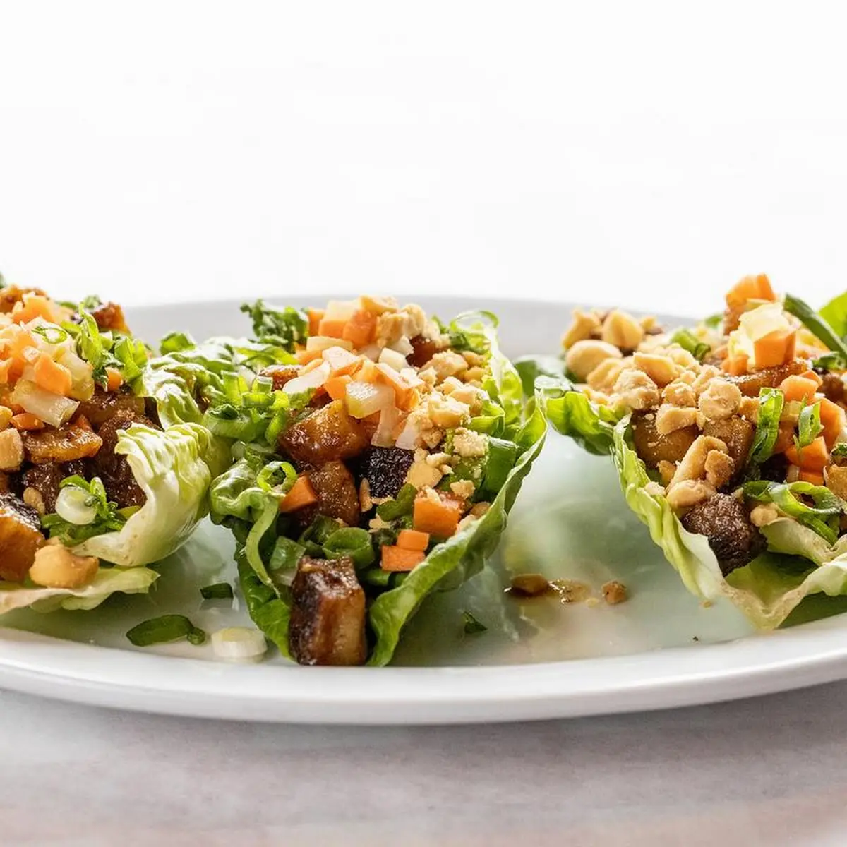 Pork Belly Lettuce Wraps