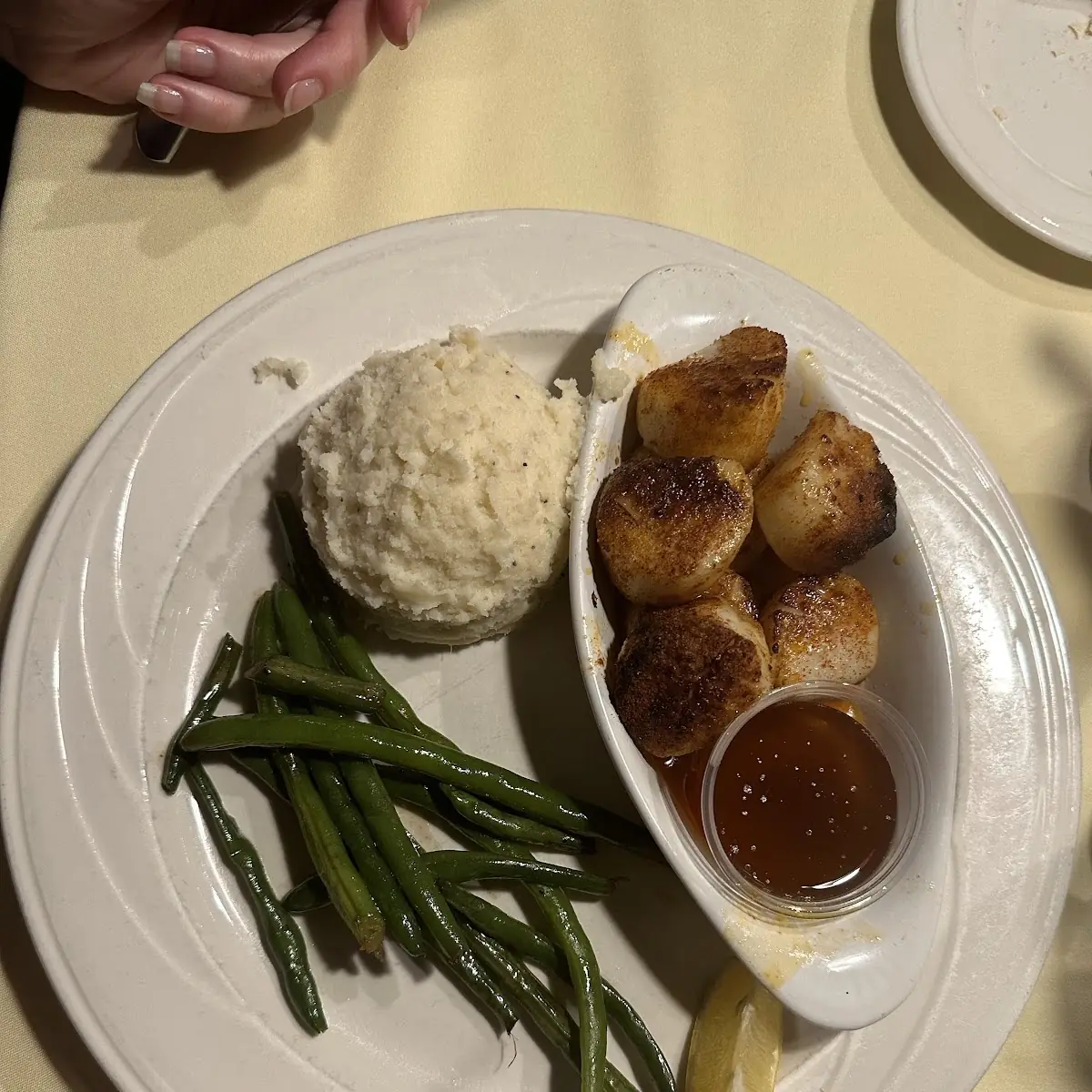 Scallop with Garlic Sauce