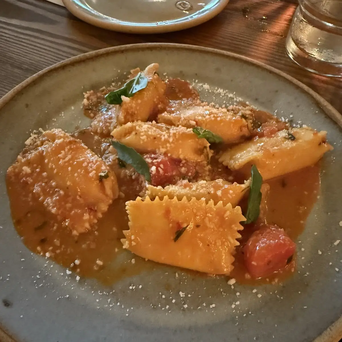 Sweet Corn and Ricotta Agnolotti