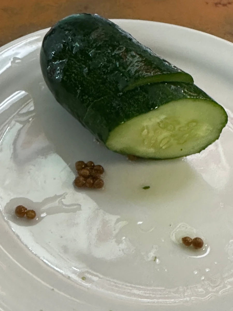 Half Sour Pickle