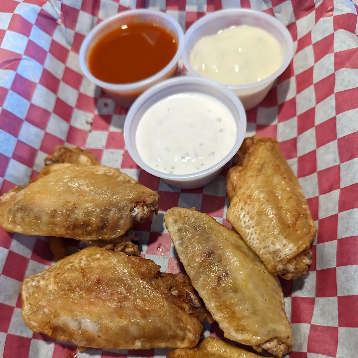 Sauceless Wings