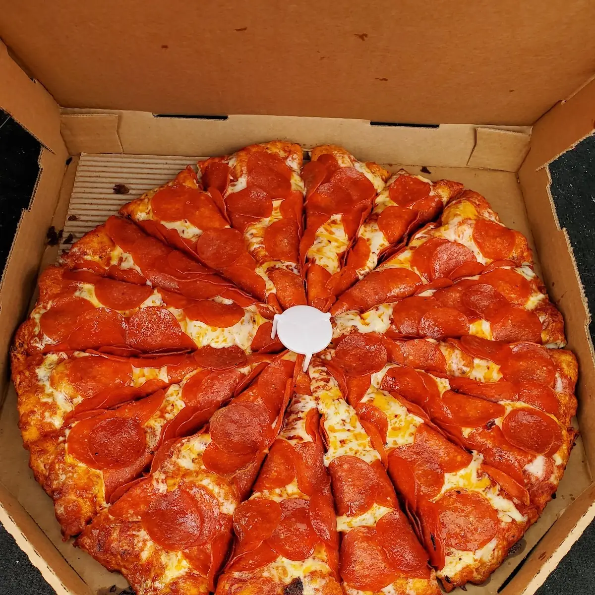 Triple Pepperoni Pizza