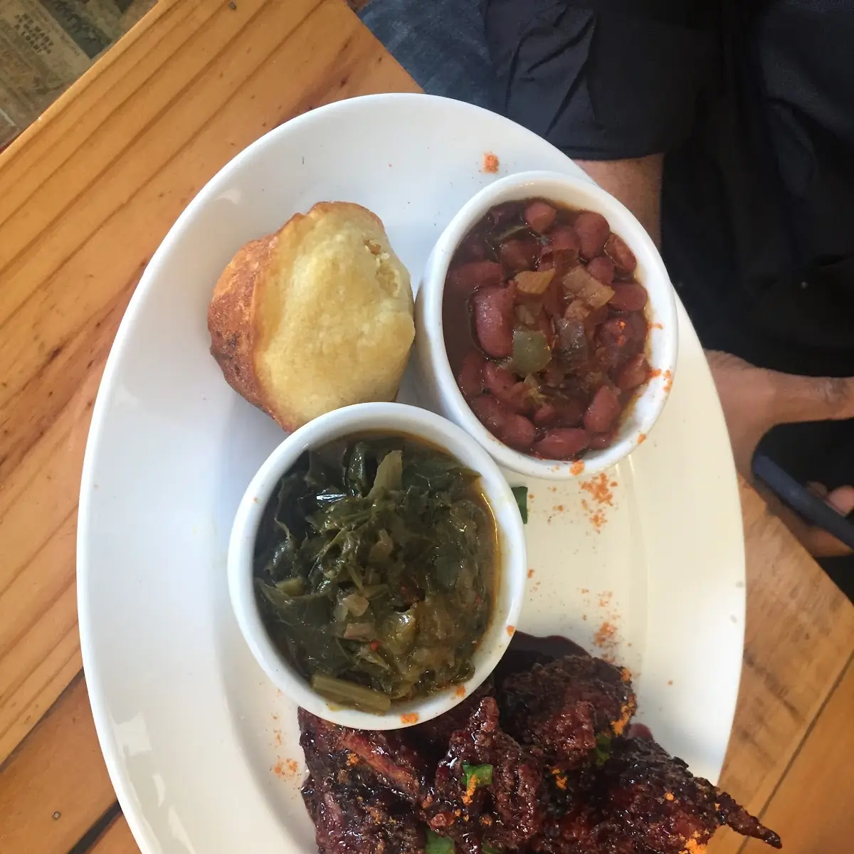 Blueberry Fried Chicken Wings